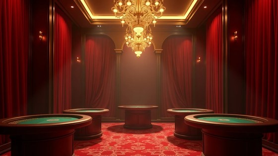 R7 Casino интерьер с золотыми семёрками